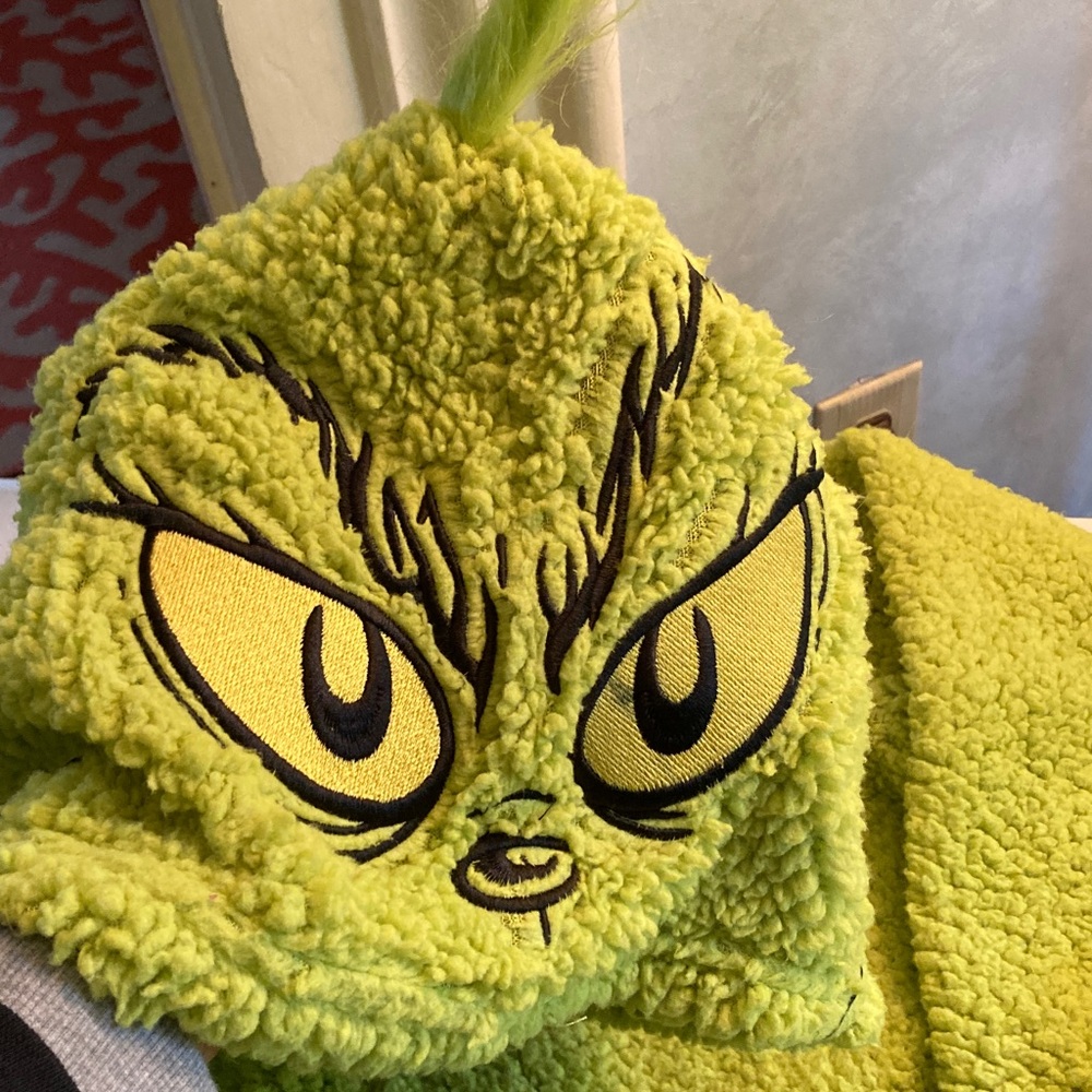 Dr. Seuss The Grinch Hooded Onsie - Picture 3 of 7
